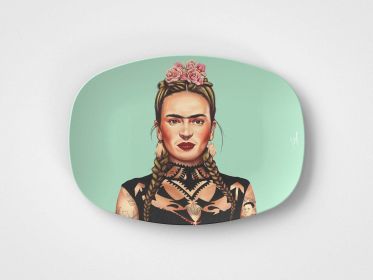 Frida Kahlo // 10"x14" Serving Platter // Famous Artist Gift Idea (Set: Set of 4)